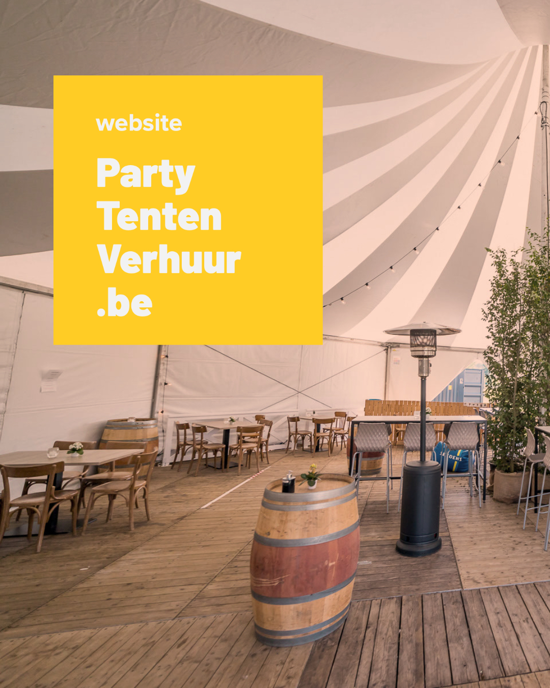 Website voor All Partytents